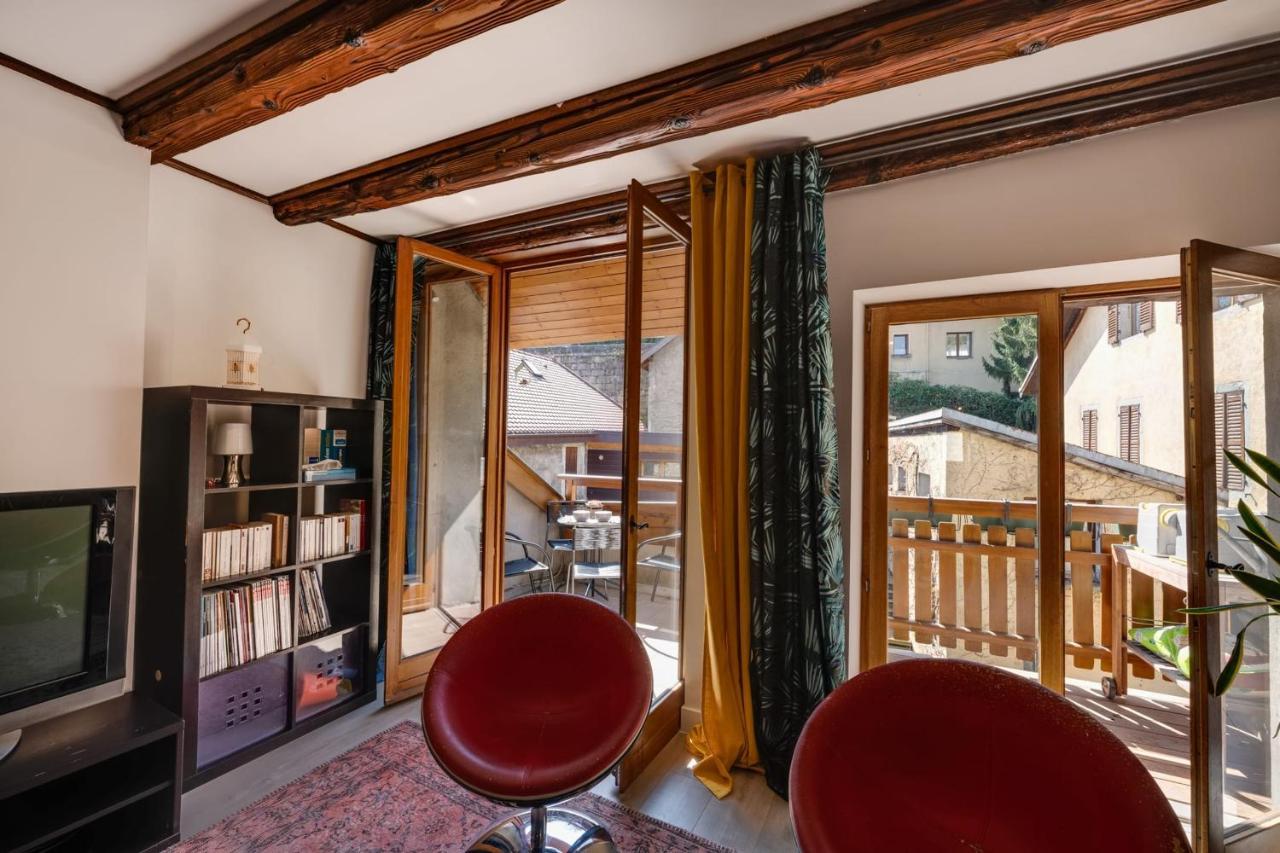 Le Balcon Du Chateau - Aprtement 75 Square Meter In The Annecy Center Екстер'єр фото