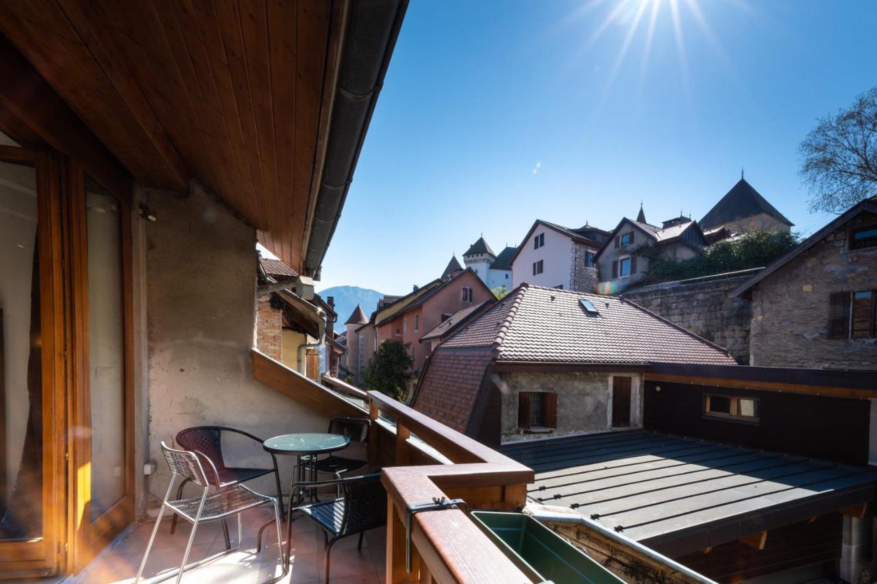 Le Balcon Du Chateau - Aprtement 75 Square Meter In The Annecy Center Екстер'єр фото