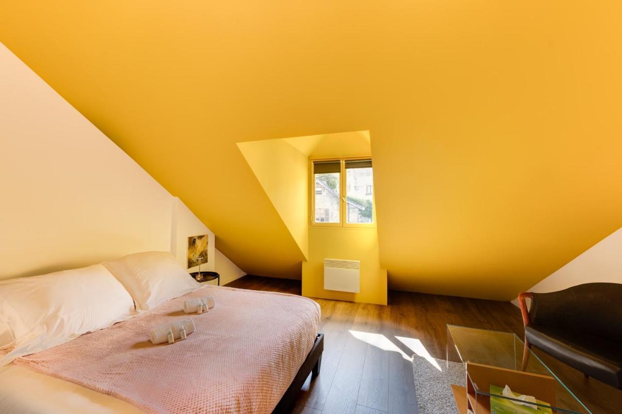 Le Balcon Du Chateau - Aprtement 75 Square Meter In The Annecy Center Екстер'єр фото
